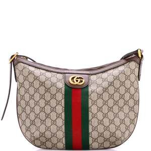 Gucci Ophidia Half Moon Hobo Gg Coated #254021G14B
